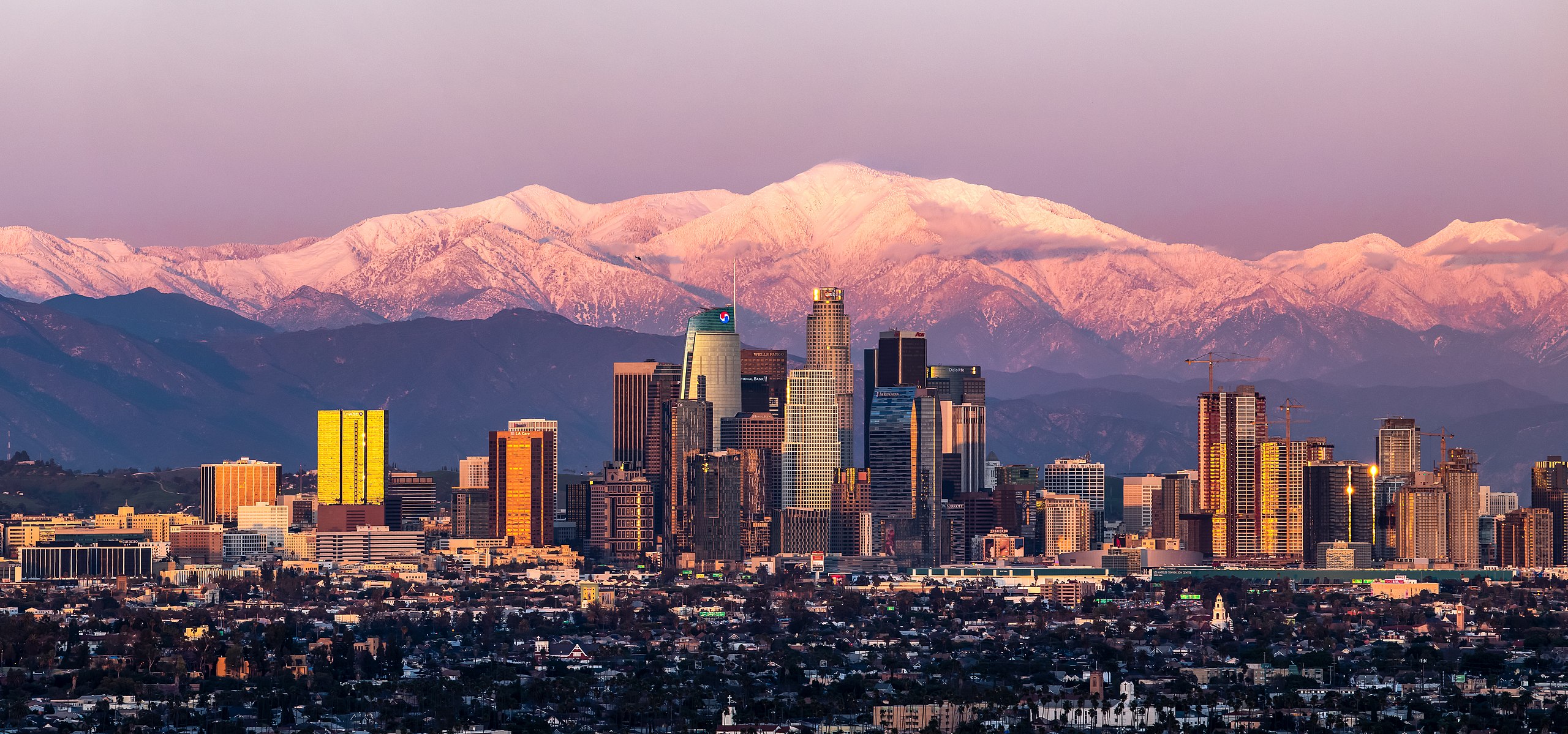 Los Angeles, California cityscape