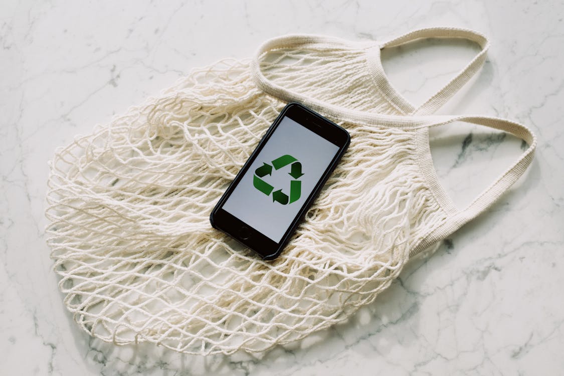 Electronics being recycled
